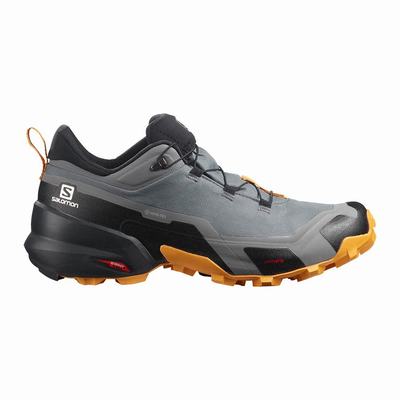 Férfi Salomon CROSS HIKE GORE-TEX Túracipő SA2405871 Fekete